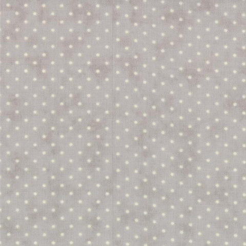 SALE Essential Dots 8654 Gray - Moda Fabrics - Polka Dot Dotted - Quilting Cotton Fabric