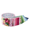 SALE Tulip Cottage Rolie Polie 2.5 Inch Jelly Roll 40-Piece - Riley Blake Designs - Precut  Bundle - Floral - Quilting Cotton Fabric