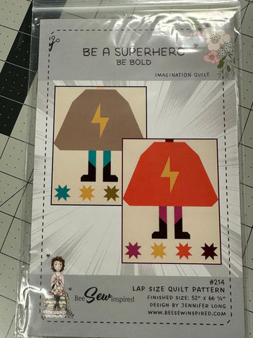SUPER DEAL! Be Bold Quilt PATTERN P177 - Jennifer Long - Riley Blake Designs - Instructions Only - Pieced with Optional Appliques