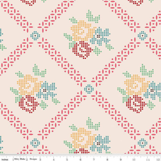 3-Yard Cut - SALE Mercantile Adore WIDEBACK WB14408 Multi - 3-Yard Bundle - Riley Blake - 108" Floral - Quilting Cotton Fabric