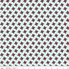 CLEARANCE Sweet Freedom Pinwheels  C14415 Bleached Denim - Riley Blake Designs - Patriotic Gridded Background - Quilting Cotton Fabric