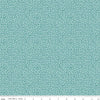 Sunshine & Sweet Tea Sweet Alyssum C14326 Teal - Riley Blake Designs - Floral Flowers - Quilting Cotton Fabric