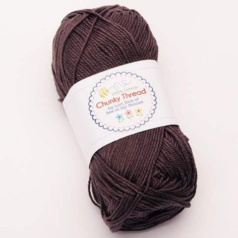 SALE Lori Holt Chunky Thread STCT-10904 Steel - Riley Blake - 100% Cotton Sport Weight Yarn - 50 Grams - Approx 140 Yards or 128 Meters