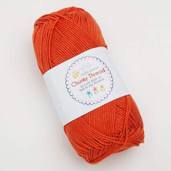 Lori Holt Chunky Thread STCT-11547 Autumn - Riley Blake - 100% Cotton Sport Weight Yarn - 50 Grams - Approx 140 Yards or 128 Meters