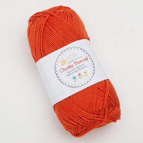 SALE Lori Holt Chunky Thread STCT-11547 Autumn - Riley Blake - 100% Cotton Sport Weight Yarn - 50 Grams - Approx 140 Yards or 128 Meters