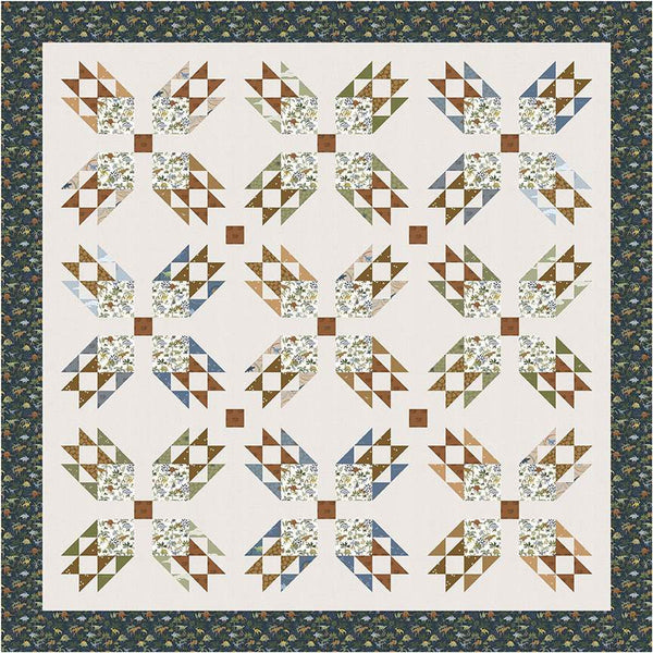 SALE Fern Valley Quilt PATTERN P156 by Amanda Niederhauser - Riley Blake Designs - Instructions Only - Pieced