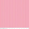 SALE Picnic Florals Stripes C14616 Pink - Riley Blake Designs - Stripe Striped - Quilting Cotton Fabric