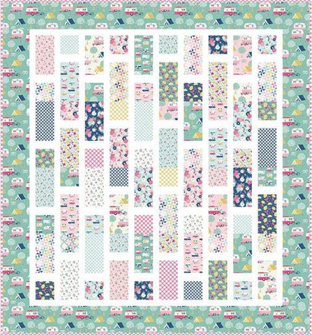 Matchsticks Quilt PATTERN P144 by Primrose Cottage Quilts - Riley Blake Designs - Instructions Only - Pieced 10" Stacker Friendly
