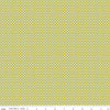 SALE Feed My Soul Dots C14556 Pear - Riley Blake Desings - Geometric Checkered Grid with Circles - Quilting Cotton Fabric