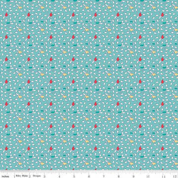 SALE Vintage Happy 2 Leaves C9141 Cottage - Riley Blake Desings - Lori Holt - Quilting Cotton Fabric