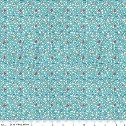 Vintage Happy 2 Leaves C9141 Cottage by Riley Blake Desings - Lori Holt - Quilting Cotton Fabric