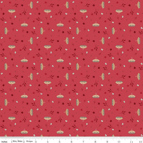 SALE To Grandmother's House Grandma's Apple Pie C14373 Berry by Riley Blake Designs - Little Red Riding Hood - Quilting Cotton Fabric