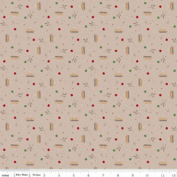 SALE To Grandmother's House Grandma's Apple Pie C14373 Harvest - Riley Blake Designs - Little Red Riding Hood - Quilting Cotton Fabric