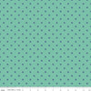 SALE Bee Basics Basic X C6410 Teal - Riley Blake Designs - Xs - Lori Holt - Quilting Cotton Fabric