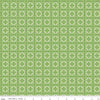 SALE Bee Basics Circle C6407 Green - Riley Blake Designs - Geometric - Lori Holt - Quilting Cotton Fabric