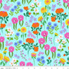 CLEARANCE Splendid Garden CD14311 Sky - Riley Blake Designs - DIGITALLY PRINTED Floral Flowers - Quilting Cotton
