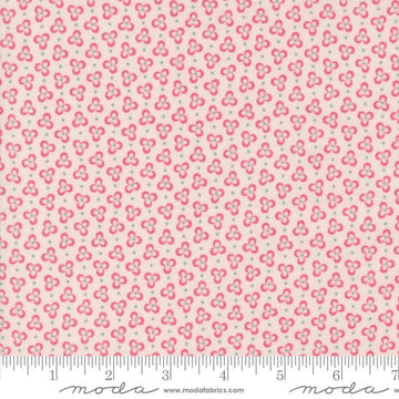 Fat Quarter End of Bolt - SALE My Summer House Petals Blush Pink Floral Fabric - 3044 - Moda Fabrics Quilting Cotton Fabric