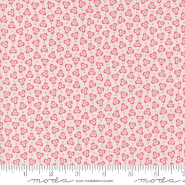 5" End of Bolt - DEAL My Summer House Petals Blush Pink Floral Fabric - 3044 - Moda Fabrics Quilting Cotton Fabric