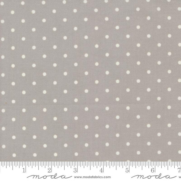 SALE My Summer House Dottie Dots 3046 Stone - Moda Fabrics - Dot Dotted - Quilting Cotton Fabric