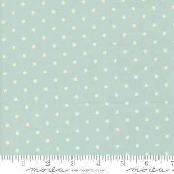 My Summer House Dottie Dots 3046 Aqua - Moda Fabrics - Dot Dotted - Quilting Cotton Fabric