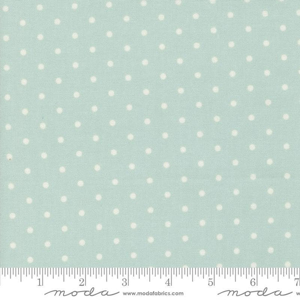 My Summer House Dottie Dots 3046 Aqua - Moda Fabrics - Dot Dotted - Quilting Cotton Fabric