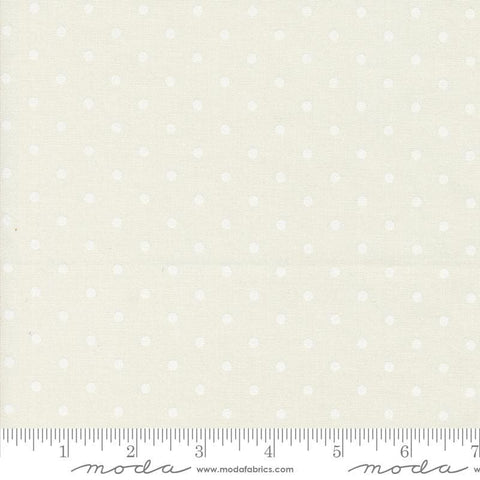 My Summer House Dottie Dots 3046 Cream White - Moda Fabrics - Dot Dotted - Quilting Cotton Fabric