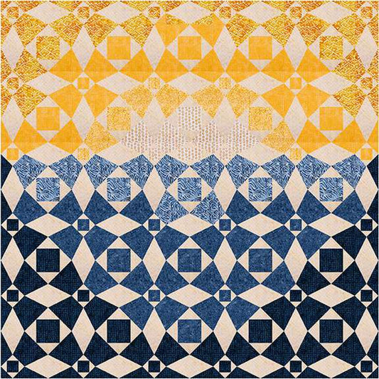 SALE Sunset at Sea Quilt PATTERN P199 - Ashley Hough - Riley Blake Designs - INSTRUCTIONS Only - Piecing 15 Pages