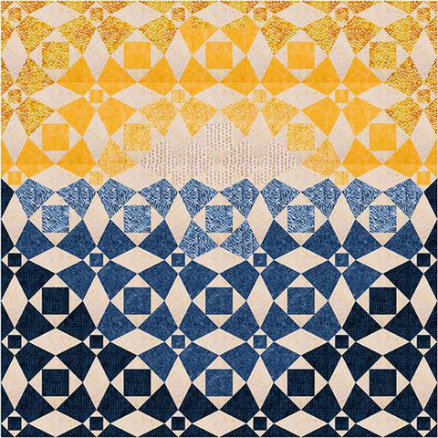 SALE Sunset at Sea Quilt PATTERN P199 by Ashley Hough - Riley Blake Designs - INSTRUCTIONS Only - Piecing 15 Pages