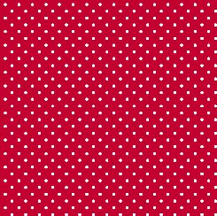 Dots and Stripes and More Mini Dot 28891 R Red - QT Fabrics - Polka Dots Dotted - Quilting Cotton Fabric