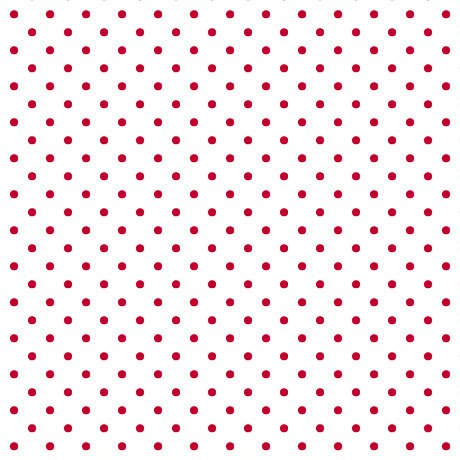 Dots and Stripes and More Mini Dot 28891 ZR Red on White - QT Fabrics - Polka Dots Dotted - Quilting Cotton Fabric