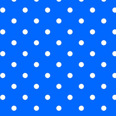 CLEARANCE Dots and Stripes and More Brights Small Dot 28892 B Blue - QT Fabrics - Polka Dots Dotted - Quilting Cotton Fabric