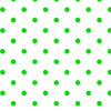 SALE Dots and Stripes and More Brights Small Dot 28892 ZG Green on White - QT Fabrics - Polka Dots Dotted - Quilting Cotton Fabric