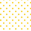Fat Quarter End of Bolt - SALE Dots and Stripes and More Brights Small Dot 28892 Yellow on White - QT - Polka Dots Dotted - Quilting Cotton