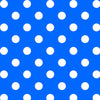 SALE Dots and Stripes and More Brights Medium Dot 28893 B Blue - QT Fabrics - Polka Dots Dotted - Quilting Cotton Fabric