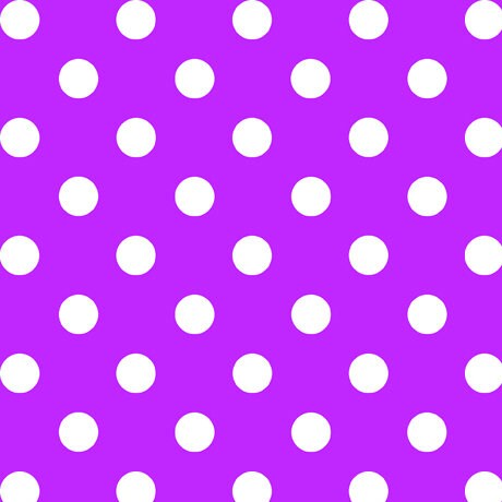 CLEARANCE Dots and Stripes and More Brights Medium Dot 28893 V Purple - QT Fabrics - Polka Dots Dotted - Quilting Cotton Fabric