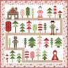 Through the Woods Sew-a-Story Quilt BOOKLET - Jennifer Long - Riley Blake - INSTRUCTIONS Only - Spiral-Bound - Little Red Riding Hood