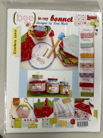 SALE Kitchen Love PATTERN P018 by Lori Holt - Riley Blake Designs - Instructions Only - Multiple Projects