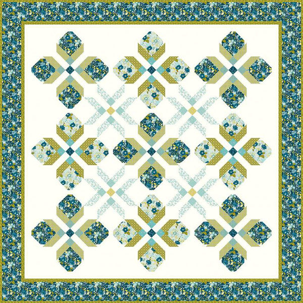 SALE Budding Stars Quilt PATTERN P157 by Sandy Gervais - Riley Blake Designs - INSTRUCTIONS Only - Piecing On Point