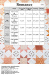 SALE Romance Quilt PATTERN P165 - Bright Corner - Riley Blake Designs - INSTRUCTIONS Only - Piecing Fat Quarter Friendly - Multiple Sizes