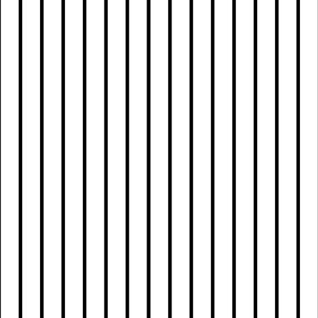 15" End of Bolt SALE Dots and Stripes and More Spaced Stripe 28897 ZJ Black White - QT Fabrics - Stripes Striped - Quilting Cotton Fabric