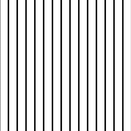 Dots and Stripes and More Spaced Stripe 28897 ZJ Black White - QT Fabrics - Stripes Striped - Quilting Cotton Fabric