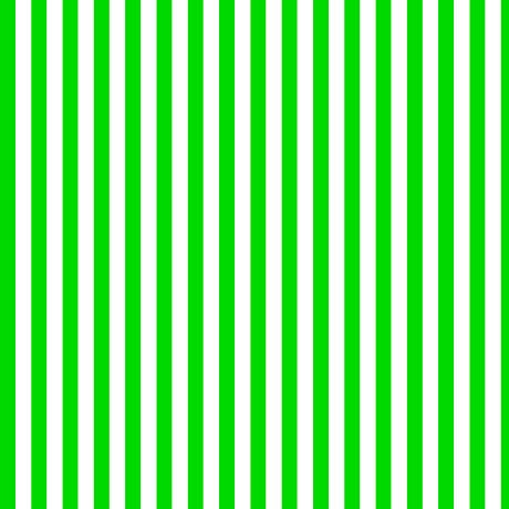 Dots and Stripes and More Brights Small Stripe 28898 G Green White - QT Fabrics - Stripes Striped - Quilting Cotton Fabric