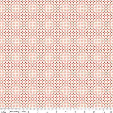 Feed My Soul Dots C14556 Pink by Riley Blake Designs - Geometric Checkered Grid with Circles - Quilting Cotton Fabric