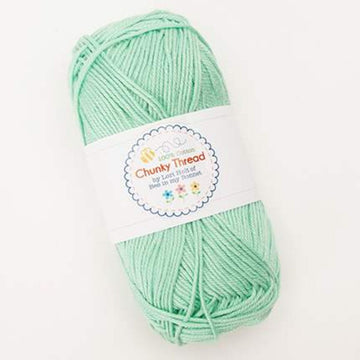 DEAL Lori Holt Chunky Thread STCT-10905 Sweet Mint - Riley Blake - 100% Cotton Sport Weight Yarn - 50 Grams - 140 Yards