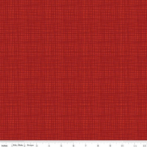 SALE Texture C610 Winterberry by Riley Blake Designs - Sketched Tone-on-Tone Irregular Grid - Quilting Cotton Fabric