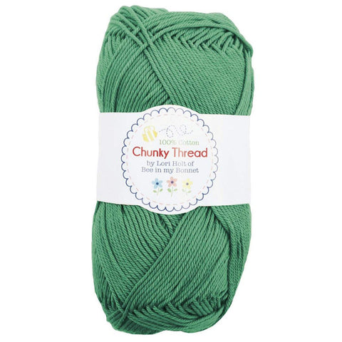 SALE Lori Holt Chunky Thread STCT-25453 Leaf - Riley Blake - 100% Cotton Sport Weight Yarn - 50 Grams - Approx 140 Yards or 128 Meters