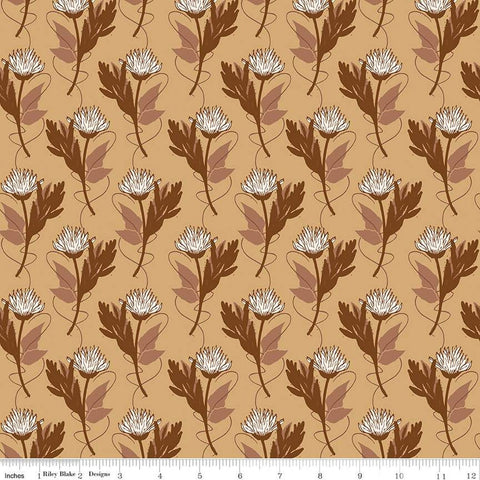 SALE Dancing Daisies Main C14540 Sunrise by Riley Blake Designs - Floral Flowers - Quilting Cotton Fabric