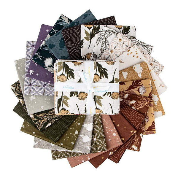 SALE Dancing Daisies Fat Quarter Bundle 21 pieces - Riley Blake Designs - Pre cut Precut - Quilting Cotton Fabric