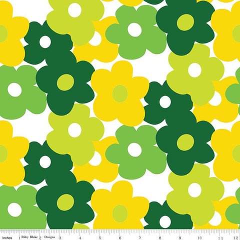 Copacetic Main C14680 Citrus - Riley Blake Designs - Floral Flowers - Quilting Cotton Fabric