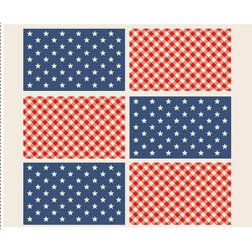 SALE Monthly Placemats 2 July Placemat Panel P13932-PANEL - Riley Blake Designs - Patriotic Independence Day - Quilting Cotton Fabric